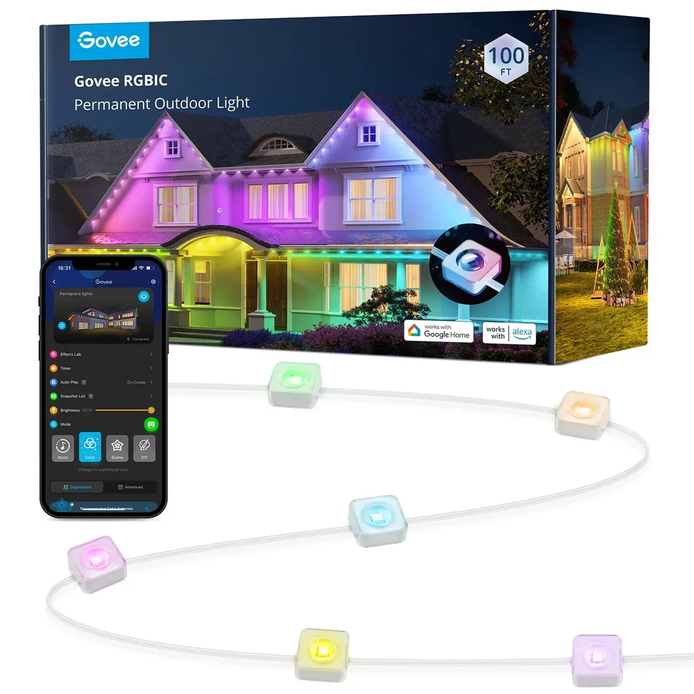 Govee H705A Permament Outdoor Lights 30m Oświetlenie LED