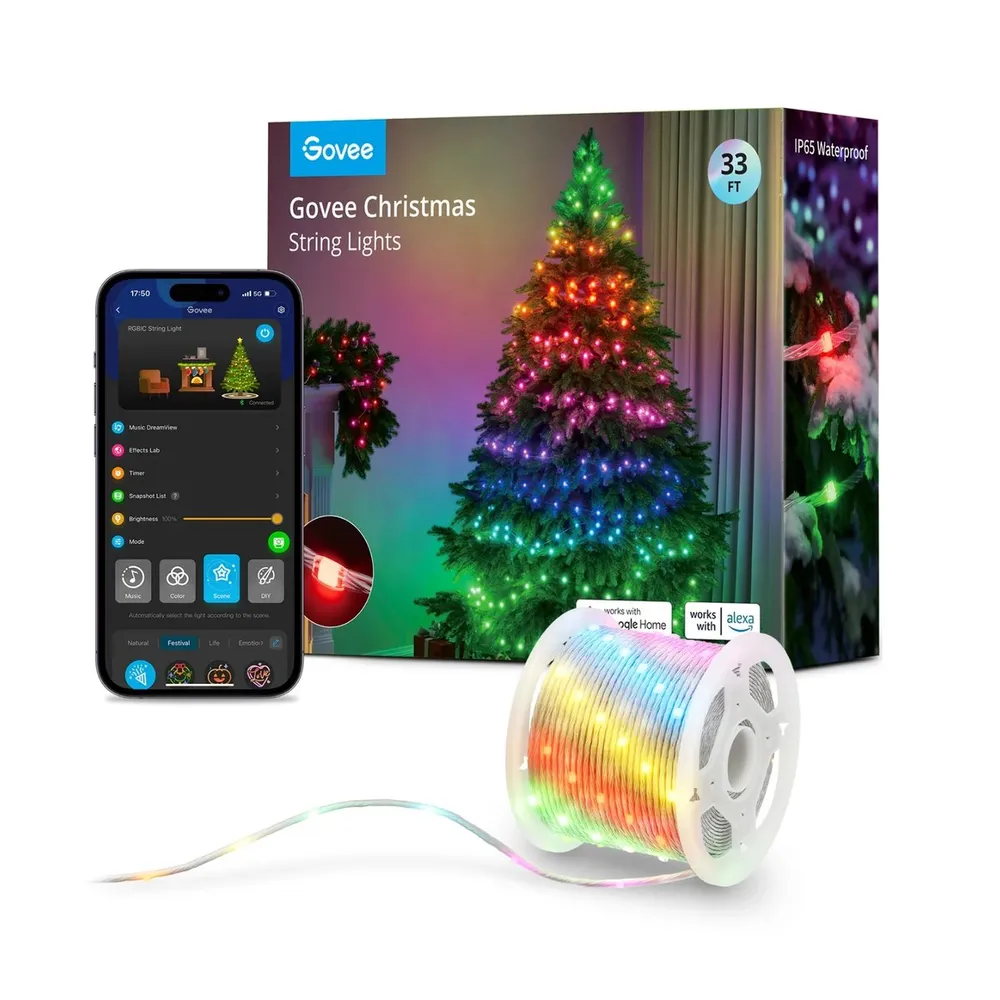 Govee H70C1 Christmas Light 10m Oświetlenie świąteczne