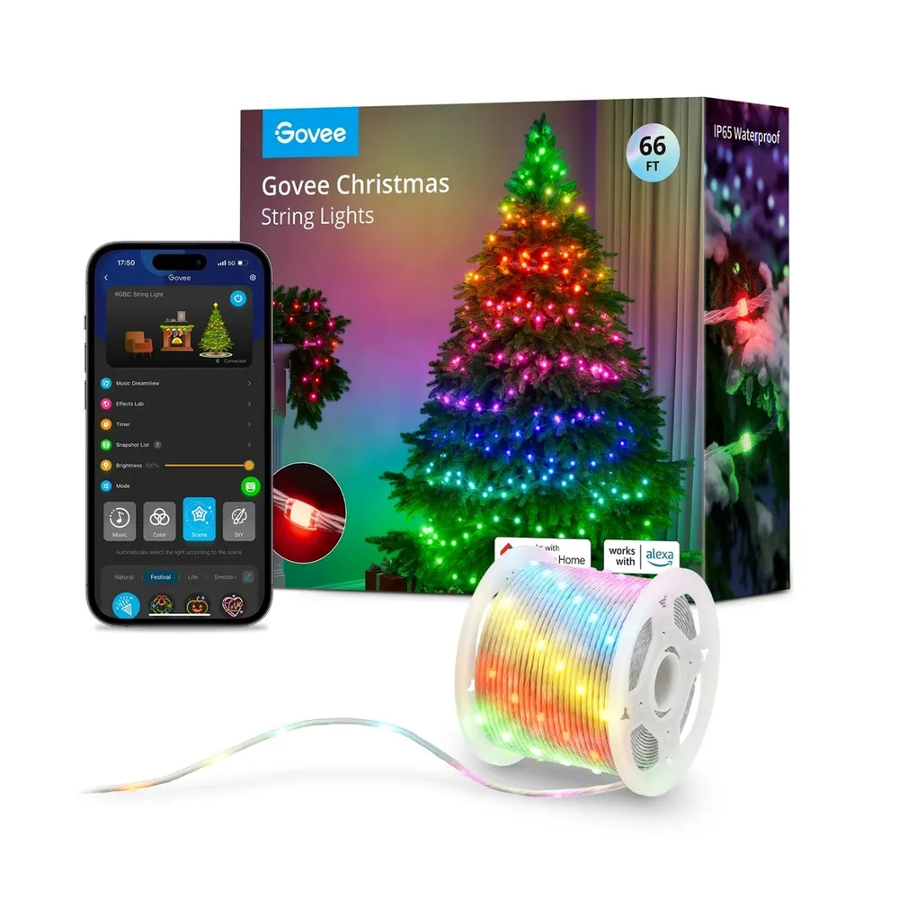 Govee H70C2 Christmas Light 20m Oświetlenie świąteczne