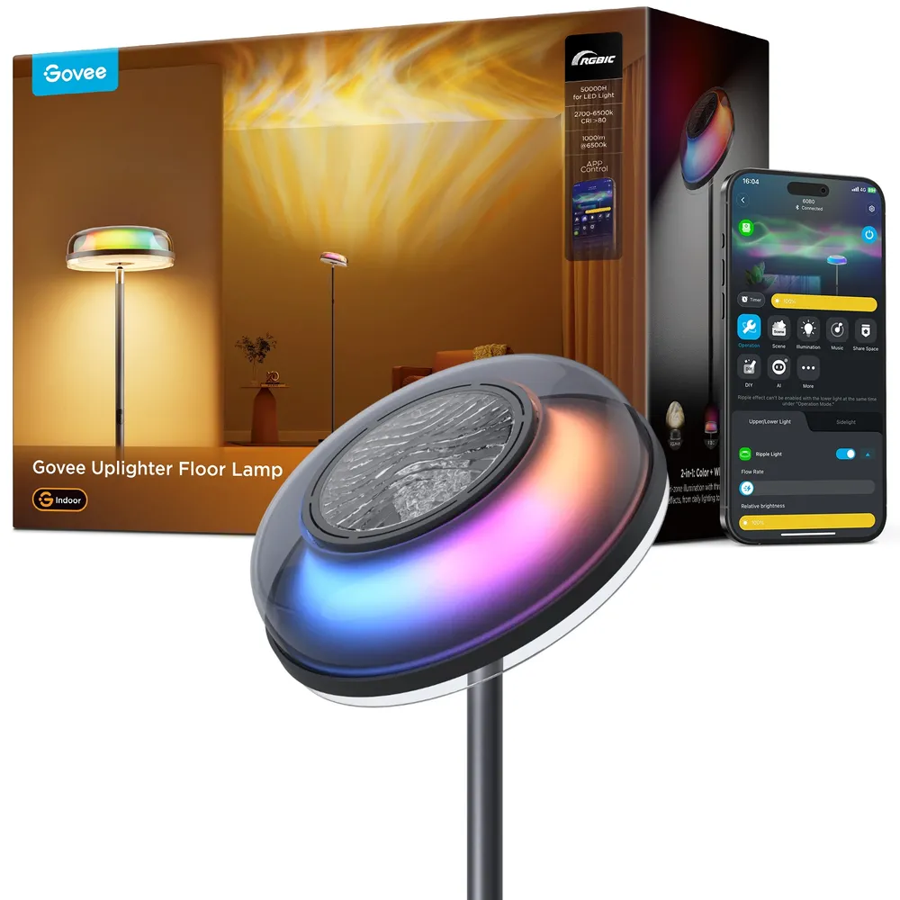 Govee H60B0 RGBWW + RGBIC + WW Uplighter Floor Lamp Lampa podłogowa LED