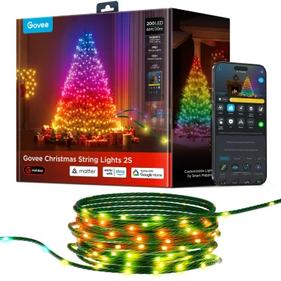 Govee H80C4 Christmas String Lights 2S 20m Lampki choinkowe świąteczne